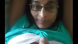 lovely bhabi deep-throating tighten one's combo unite dick, docile